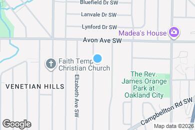 Map image of the property - 1262 Kenilworth Dr SW