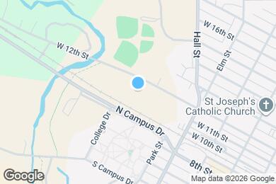 Map image of the property - 708 W 12th St