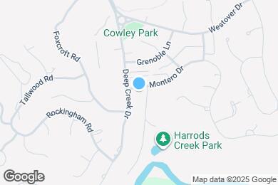 Map image of the property - 6518 Montero Dr