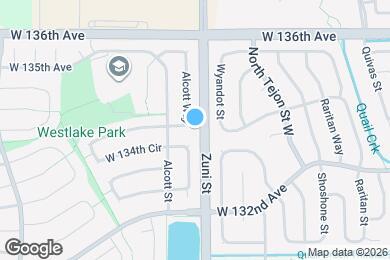 Map image of the property - 13414 Alcott Way