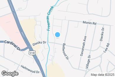 Map image of the property - Claysville Landing Apartment Suites