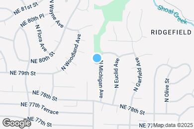Map image of the property - 7912 N Michigan Ave