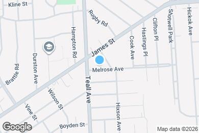 Map image of the property - 107 Melrose Ave