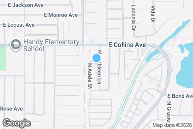 Map image of the property - 820 N Kathleen Ln