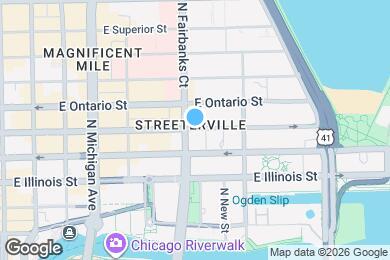 Map image of the property - 313 E Ohio St