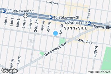 Map image of the property - 41-16 47th Ave