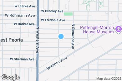 Map image of the property - 1628 W Callender Ave