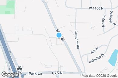 Map image of the property - 421 W 900 N