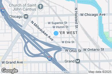 Map image of the property - 663 N Sangamon St