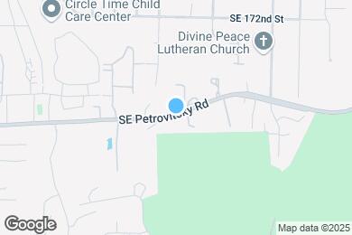 Map image of the property - 12419 SE Petrovitsky Rd
