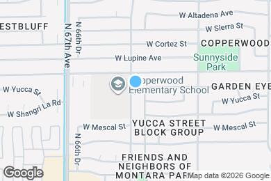 Map image of the property - 11239 N 65th Ave