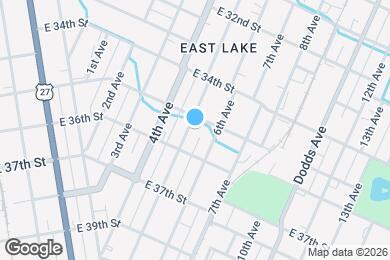 Map image of the property - 3504 5th Ave