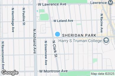 Map image of the property - 1414 W Wilson Ave