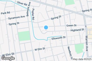 Map image of the property - 157 Highland St