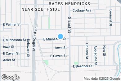 Map image of the property - 349 E Minnesota St