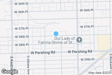 Map image of the property - 2917 W 38th St