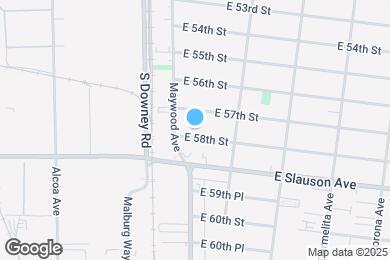 Map image of the property - 3523 E 58th St