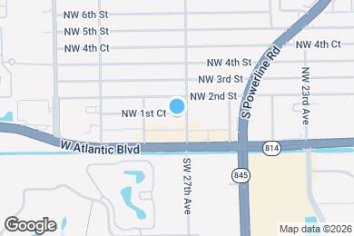 Map image of the property - 2720 NW 1st Ct