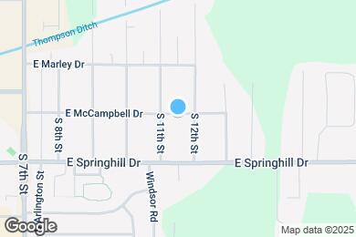 Map image of the property - 1149 E Mccampbell Dr