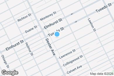 Map image of the property - 3322 Webb St