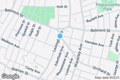Map image of the property - 336 Orchard St