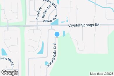 Map image of the property - 1267 Summit Oaks Dr E