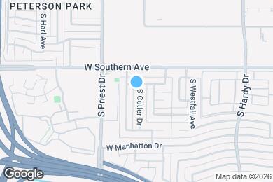 Map image of the property - 3410 S Cutler Dr
