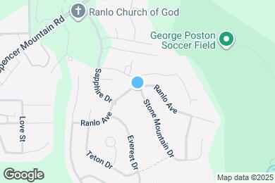 Map image of the property - 168 Ranlo Ave