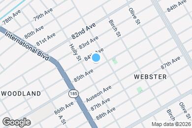 Map image of the property - 1637 85th Ave