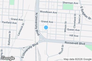Map image of the property - 806 Crawford St