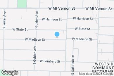 Map image of the property - 2935 W Madison St