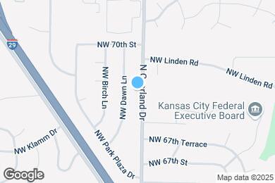 Map image of the property - 6828 N Overland Dr