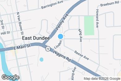 Map image of the property - 159 Linden Ave