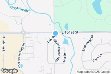 Map image of the property - 15037 Oak Rd