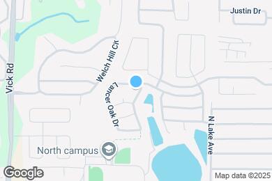 Map image of the property - 578 Lancer Oak Dr