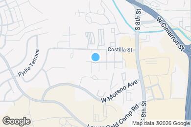 Map image of the property - 1015 W Cimarron St