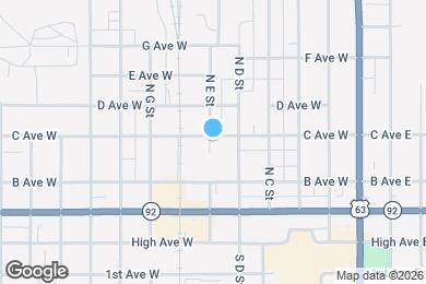 Map image of the property - 516 C Ave W