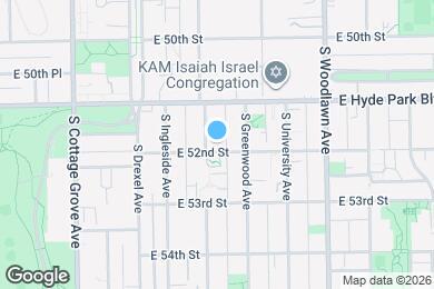 Map image of the property - 5141 S Ellis Ave