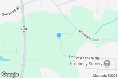 Map image of the property - 2117 Brandy Woods Dr SE