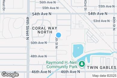 Map image of the property - 4567 50th Ave N