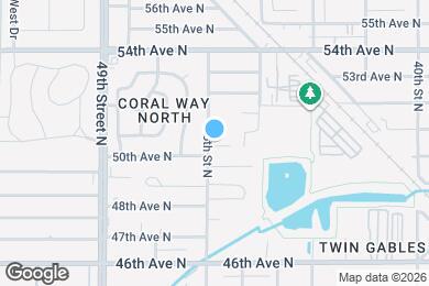 Map image of the property - 4567 50th Ave N