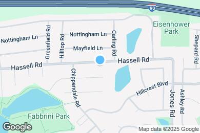 Map image of the property - 1035 Hassell Rd