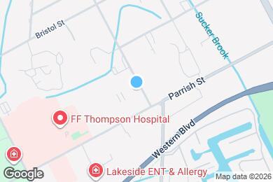 Map image of the property - 366 S Pearl St