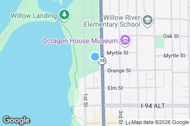 Map image of the property - 911 2nd St