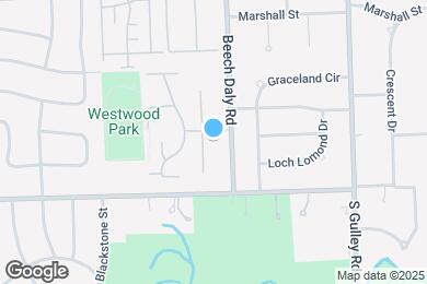 Map image of the property - Dearborn View Apartments - Inkster, MI