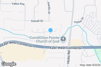 Map image of the property - 1026 Dalby Way