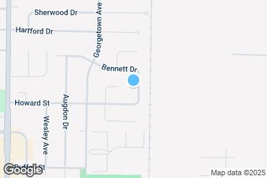 Map image of the property - 967 Bennett Dr
