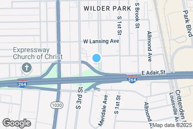 Map image of the property - 4408 S 2nd St