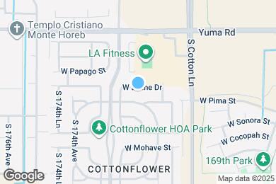 Map image of the property - 17241 W Elaine Dr