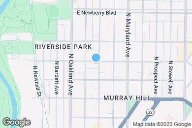 Map image of the property - 2597 N Murray Ave